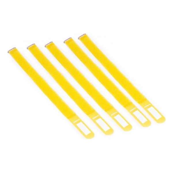 Admiral cable wrap 380 5 per set geel Admiral cable wrap 380 5 per set geel
