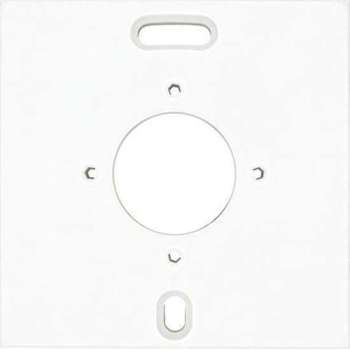 Wintop montageplaat 1-voudig | wit