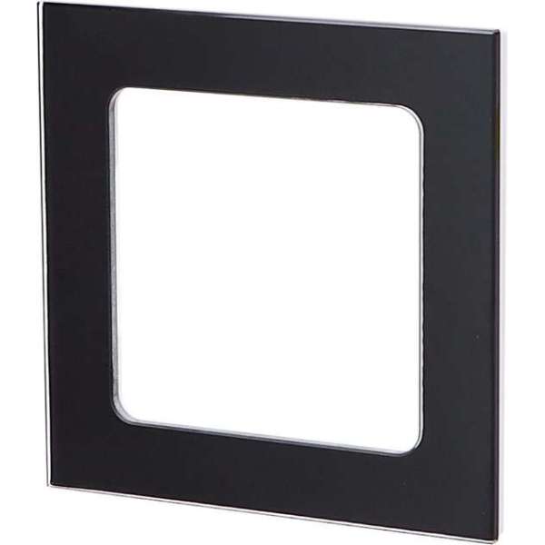 Afdekraam - Igory Jura - 1-voudig - Vierkant - Glas - Zwart Afdekraam - Igory Jura - 1-voudig - Vierkant - Glas - Zwart