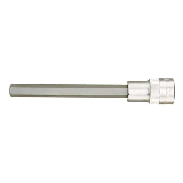 "Schroevendraaier-dopsleutel voor binnenzeskantschroeven CV-staal 1/2", 5x180mm" "Schroevendraaier-dopsleutel voor binnenzeskantschroeven CV-staal 1/2", 5x180mm"