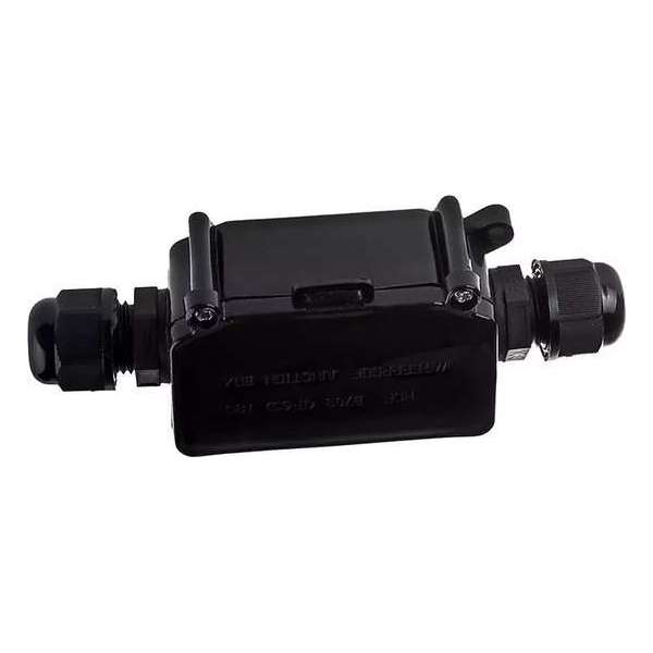 Kabelverbinder - Nicron Thermin - Rechte Connector - Waterdicht IP65 - 3 Aderig - Mat Zwart Kabelverbinder - Nicron Thermin - Rechte Connector - Waterdicht IP65 - 3 Aderig - Mat Zwart