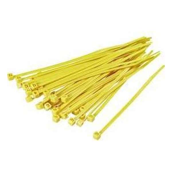 TRU COMPONENTS 1593703 TC-CV250203 Kabelbinder 250 mm 4.80 mm Geel 100 stuk(s) TRU COMPONENTS 1593703 TC-CV250203 Kabelbinder 250 mm 4.80 mm Geel 100 stuk(s)