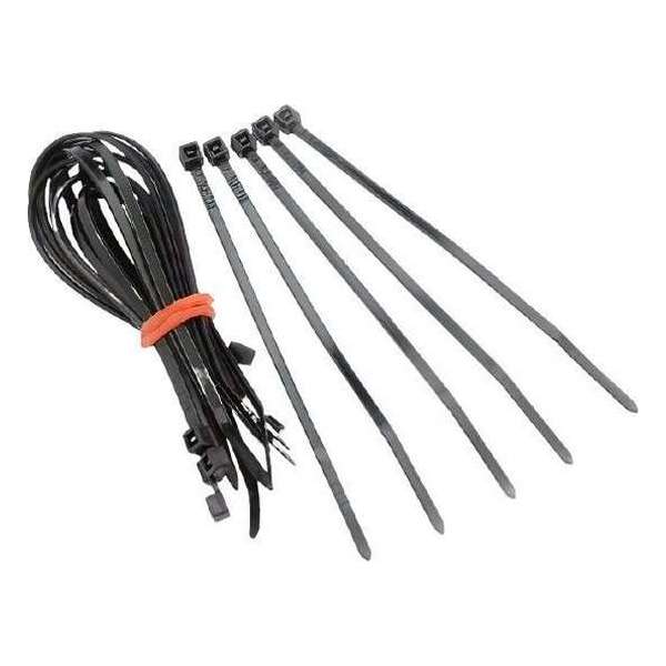 Simson Kabelbinders 140 X 3,6 Mm Zwart 10 Stuks Simson Kabelbinders 140 X 3,6 Mm Zwart 10 Stuks