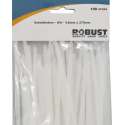 Robust Kabelbinders 100Stuks/Zak Wit 4,8mm x 370mm