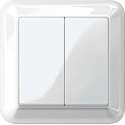 Serieschakelaar Compleet - Polarwit - Merten Atelier M - Schneider Electric - MTN3115-388119_TO