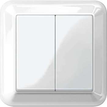 Serieschakelaar Compleet - Polarwit - Merten Atelier M - Schneider Electric - MTN3115-388119_TO