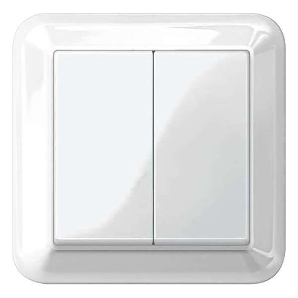 Serieschakelaar Compleet - Polarwit - Merten Atelier M - Schneider Electric - MTN3115-388119_TO