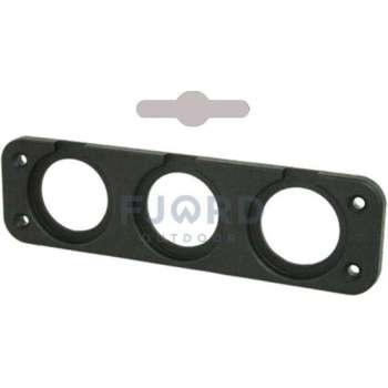 Power Line Afdekraam 3-vak 150x 43x 6mm