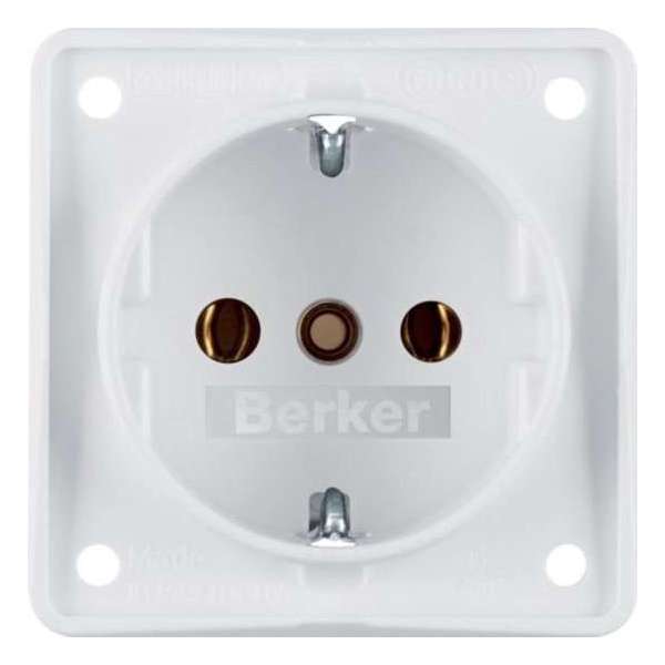 Hager BerkerIntegroWandcontactdoos (schakelmateriaal)941852502 Hager BerkerIntegroWandcontactdoos (schakelmateriaal)941852502
