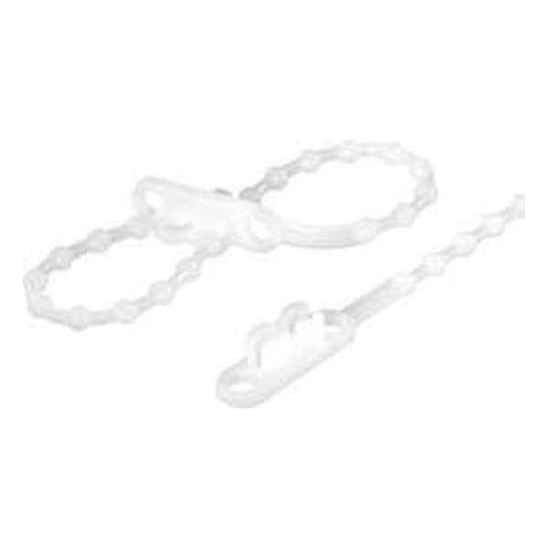 TRU COMPONENTS 1592904 TC-KTV145203 Knopenband 145 mm 2 mm Natuur Met dubbele kop 100 stuk(s)