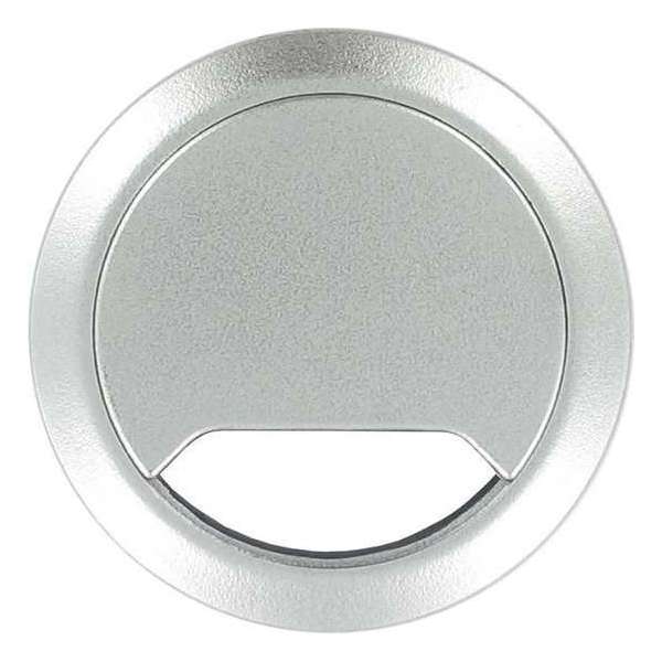 TQ4U Kabeldoorvoer - ABS Kunststof - Ø 65 mm - Verstelbaar - Zilver Metallic TQ4U Kabeldoorvoer - ABS Kunststof - Ø 65 mm - Verstelbaar - Zilver Metallic