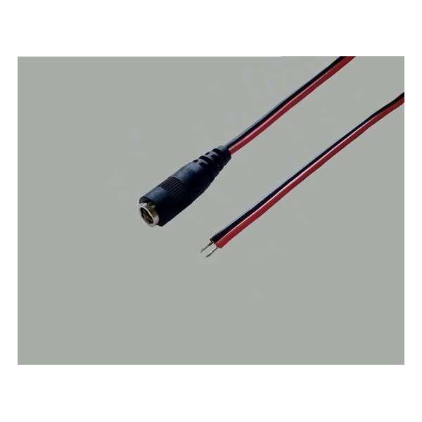 BKL Electronic Laagspannings-aansluitkabel Laagspanningsbus - Open kabeleinde 5.5 mm 2.5 mm 2.00 m 1 stuk(s) BKL Electronic Laagspannings-aansluitkabel Laagspanningsbus - Open kabeleinde 5.5 mm 2.5 mm 2.00 m 1 stuk(s)