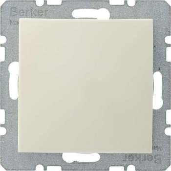 Berker S.1 blindplaat Crème