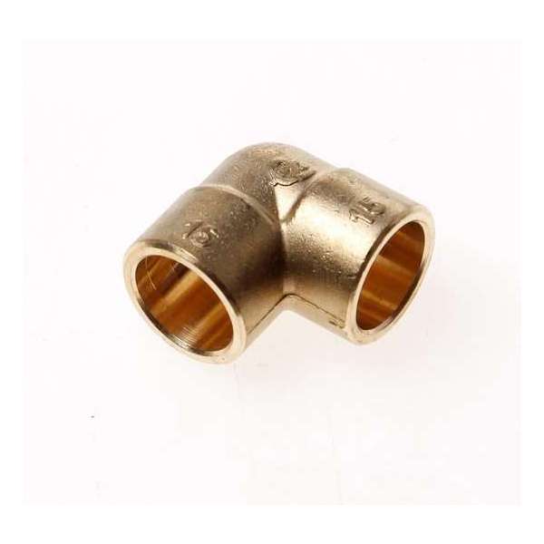 DPS Knie messing 15mm DPS Knie messing 15mm