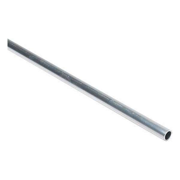 Essentials ronde buis aluminium brut 100 x 1 cm Essentials ronde buis aluminium brut 100 x 1 cm