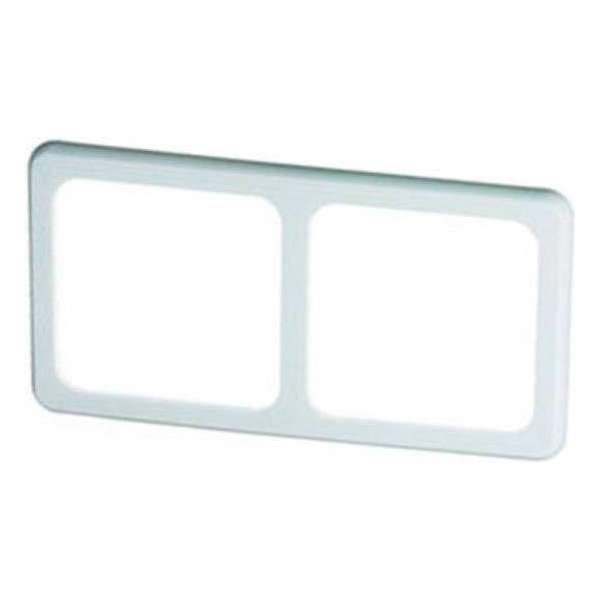PEHA AFDEKRAAM 2-VDG 80.672.02 wit (hagelwit) standaard PEHA AFDEKRAAM 2-VDG 80.672.02 wit (hagelwit) standaard