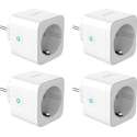 IQONIC® Slimme Stekker - Set van 4 - Slimme Stekker - Google Home & Amazon Alexa Compatible - Smart Home
