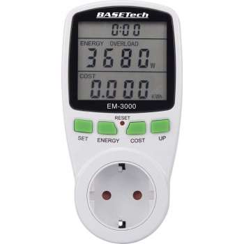 Basetech Energiekostenmeter - 3680 Watt - EM-3000