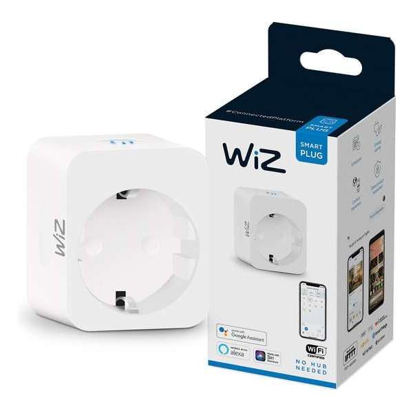 WiZ Slimme stekker Slimme verlichting Accessoire - Type F - WiFi WiZ Slimme stekker Slimme verlichting Accessoire - Type F - WiFi