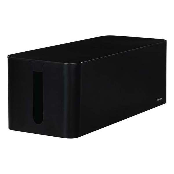 Hama Opbergbox Stekkerdoos Maxi - Zwart Hama Opbergbox Stekkerdoos Maxi - Zwart