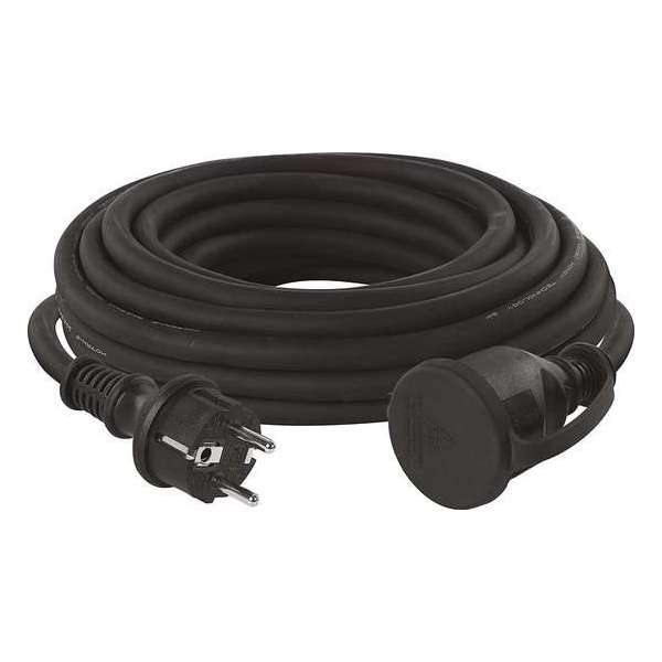 Verlengkabel met extra dikke aders - 10 meter - 3 x 2.5mm2 - Waterdicht - Geschikt voor binnen en buiten - NL Verlengkabel met extra dikke aders - 10 meter - 3 x 2.5mm2 - Waterdicht - Geschikt voor binnen en buiten - NL