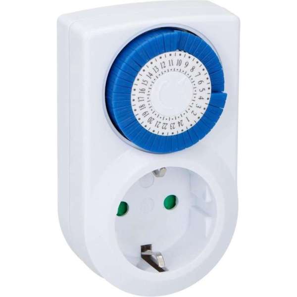 Grundig Tijdschakelaar - voor Binnen - Tijdklok - Tijdschakelklok - Stopcontact - Wit Grundig Tijdschakelaar - voor Binnen - Tijdklok - Tijdschakelklok - Stopcontact - Wit