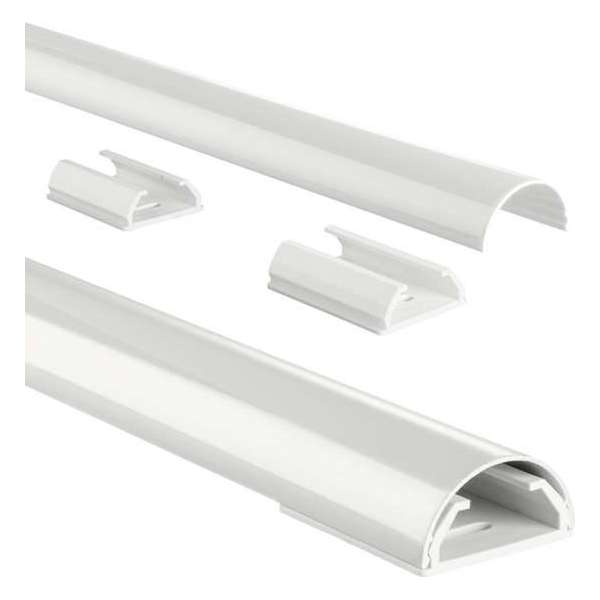 Hama Alu - Kabelgoot - 1.1 meter - Wit Hama Alu - Kabelgoot - 1.1 meter - Wit