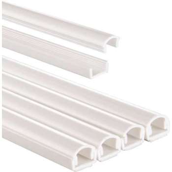 Hama PVC-kabelkanaal - Kabelgoot - Zelfklevend - 1 meter - 4 stuks