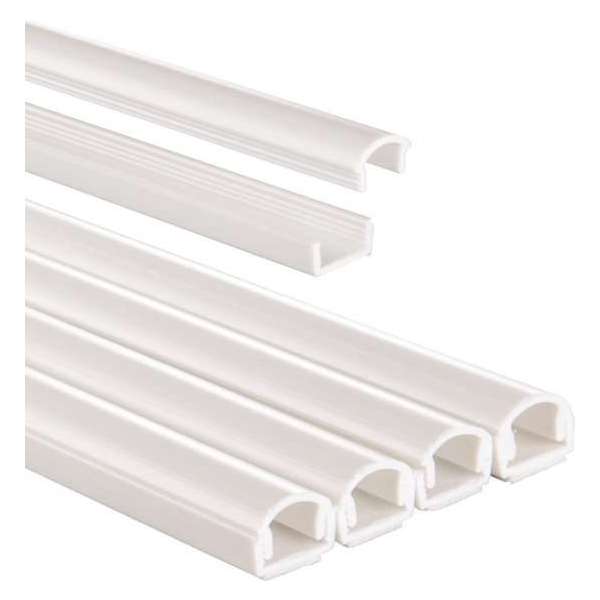 Hama PVC-kabelkanaal - Kabelgoot - Zelfklevend - 1 meter - 4 stuks Hama PVC-kabelkanaal - Kabelgoot - Zelfklevend - 1 meter - 4 stuks