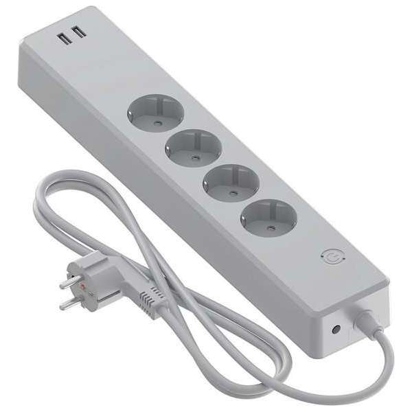 Calex Smart tafelcontactdoos 4-voudig RA NL + 2 USB Calex Smart tafelcontactdoos 4-voudig RA NL + 2 USB