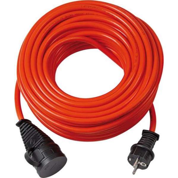 Brennenstuhl Bremaxx IP44 Verlengkabel - Geschikt voor buitengebruik - Oranje - 3x1,5mm2 - 25 meter Brennenstuhl Bremaxx IP44 Verlengkabel - Geschikt voor buitengebruik - Oranje - 3x1,5mm2 - 25 meter