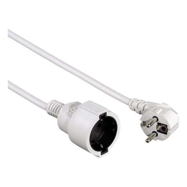 Hama "Profi" Geaarde verlengkabel, 10 m, wit Hama "Profi" Geaarde verlengkabel, 10 m, wit