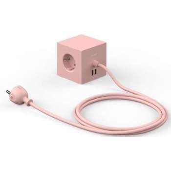 Avolt Square1 Verlengkabel Roze  Dames, Heren maat ONE SIZE