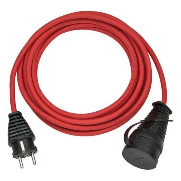 Brennenstuhl Bremaxx IP44 Verlengkabel - Geschikt voor buitengebruik - Rood - 3x1,5mm2 - 5 meter Brennenstuhl Bremaxx IP44 Verlengkabel - Geschikt voor buitengebruik - Rood - 3x1,5mm2 - 5 meter