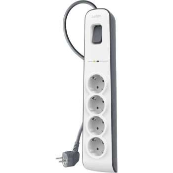 Belkin Stekkerdoos met 4 uitgangen - overspanningsbeveiliging