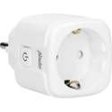 Alecto SMART-PLUG20 - Smart wifi tussenstekker met energiemeter, 16A, 3680W, wit