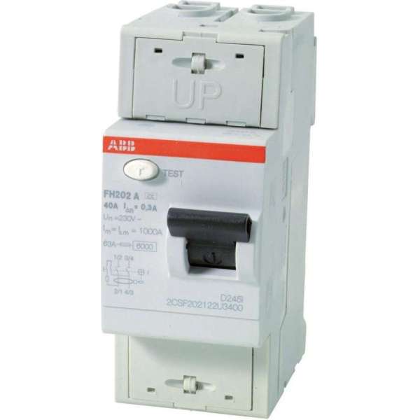 Differentieel schakelaar 2p 40a 300ma -Abb FH 202 A Differentieel schakelaar 2p 40a 300ma -Abb FH 202 A
