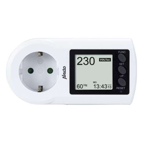 Alecto EM-17 Energiemeter NL - Stroomkosten in Eurocenten - Elektriciteitsprijs aanpasbaar / Zwart Alecto EM-17 Energiemeter NL - Stroomkosten in Eurocenten - Elektriciteitsprijs aanpasbaar / Zwart