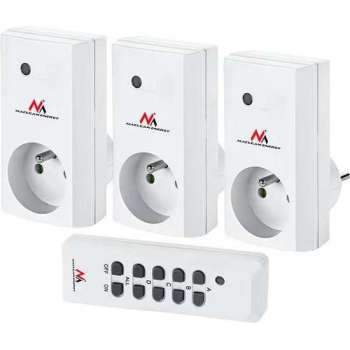 Set met stopcontacten - Op afstand bedienbaar - 3600W - 3 stuks
