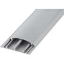 70X20 mm vloer/wand kabelgoot/ leidinglijst met bevestigingstape 2X1 M