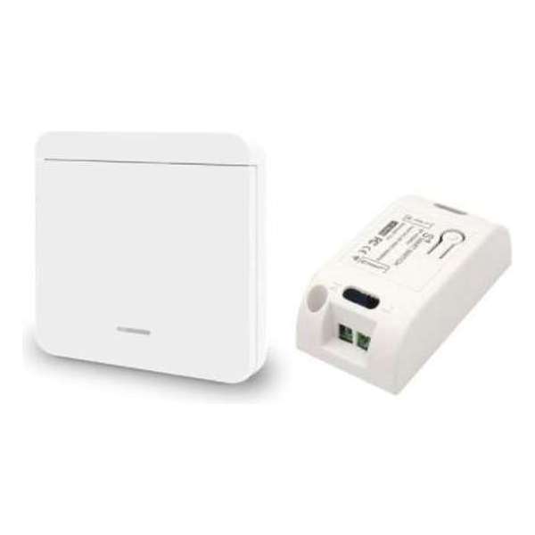 Draadloze lichtschakelaar | Wandschakelaar | Ontvanger | Combiset | SmartHomeSwitch Draadloze lichtschakelaar | Wandschakelaar | Ontvanger | Combiset | SmartHomeSwitch