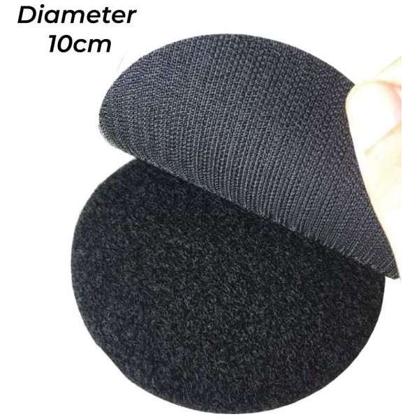 24ME® Extra Goot - Ø 10cm - Klittenband Rondjes - Zelfklevend - Velcro - 10 Paar 24ME® Extra Goot - Ø 10cm - Klittenband Rondjes - Zelfklevend - Velcro - 10 Paar