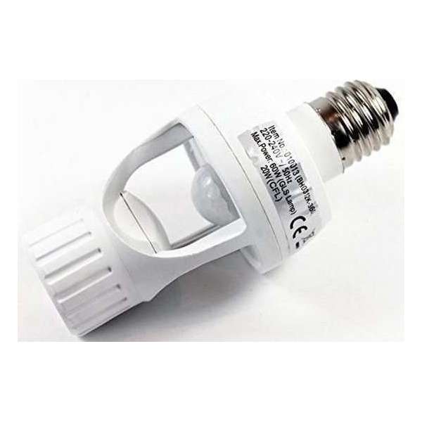Fitting E27, Bewegingssensor, Lichtsensor Fitting E27, Bewegingssensor, Lichtsensor
