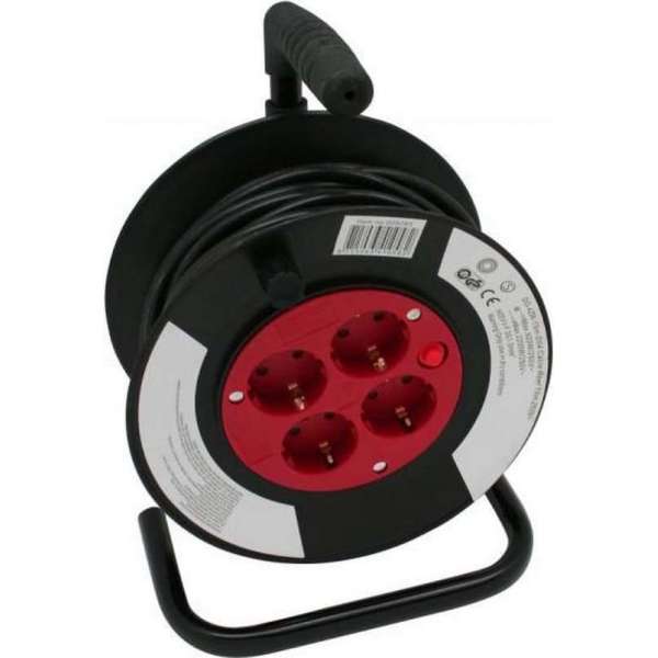Bellson - kabelhaspel - verlengsnoer - haspel - 15M Bellson - kabelhaspel - verlengsnoer - haspel - 15M