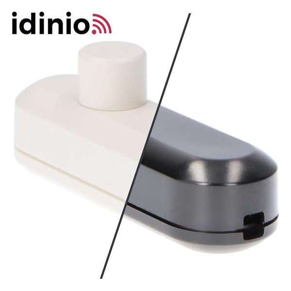 IDINIO Smart LED snoerdimmer - tot 100W - Zigbee inbouwdimmer voor o.a. Philips Hue & Homey IDINIO Smart LED snoerdimmer - tot 100W - Zigbee inbouwdimmer voor o.a. Philips Hue & Homey
