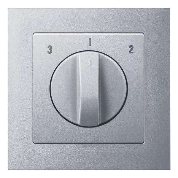 3 standen schakelaar Compleet - Aluminium - Merten M-Pure - Schneider Electric - MTN3171-3660_TO 3 standen schakelaar Compleet - Aluminium - Merten M-Pure - Schneider Electric - MTN3171-3660_TO
