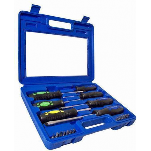 Schroevendraaierset en Bitset (21 delig) Schroevendraaierset en Bitset (21 delig)