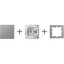 Wisselschakelaar Compleet - RVS Look - Merten D-Life - Schneider Electric - MTN3116-6536_TO