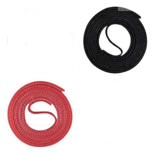 Klittenband kabelbinders 20 mm breed en 10 meter lang ( 5 m rood en 5 m zwart) - kabel organizer op rol Klittenband kabelbinders 20 mm breed en 10 meter lang ( 5 m rood en 5 m zwart) - kabel organizer op rol