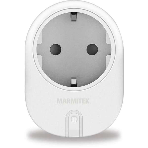 Marmitek Power SE - slimme wifi stekker - geen hub benodigd - manueel en automatisch schakelen - stekker type F (NL) - Smart me